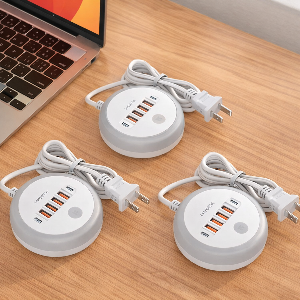 6 Ports Fast Charging