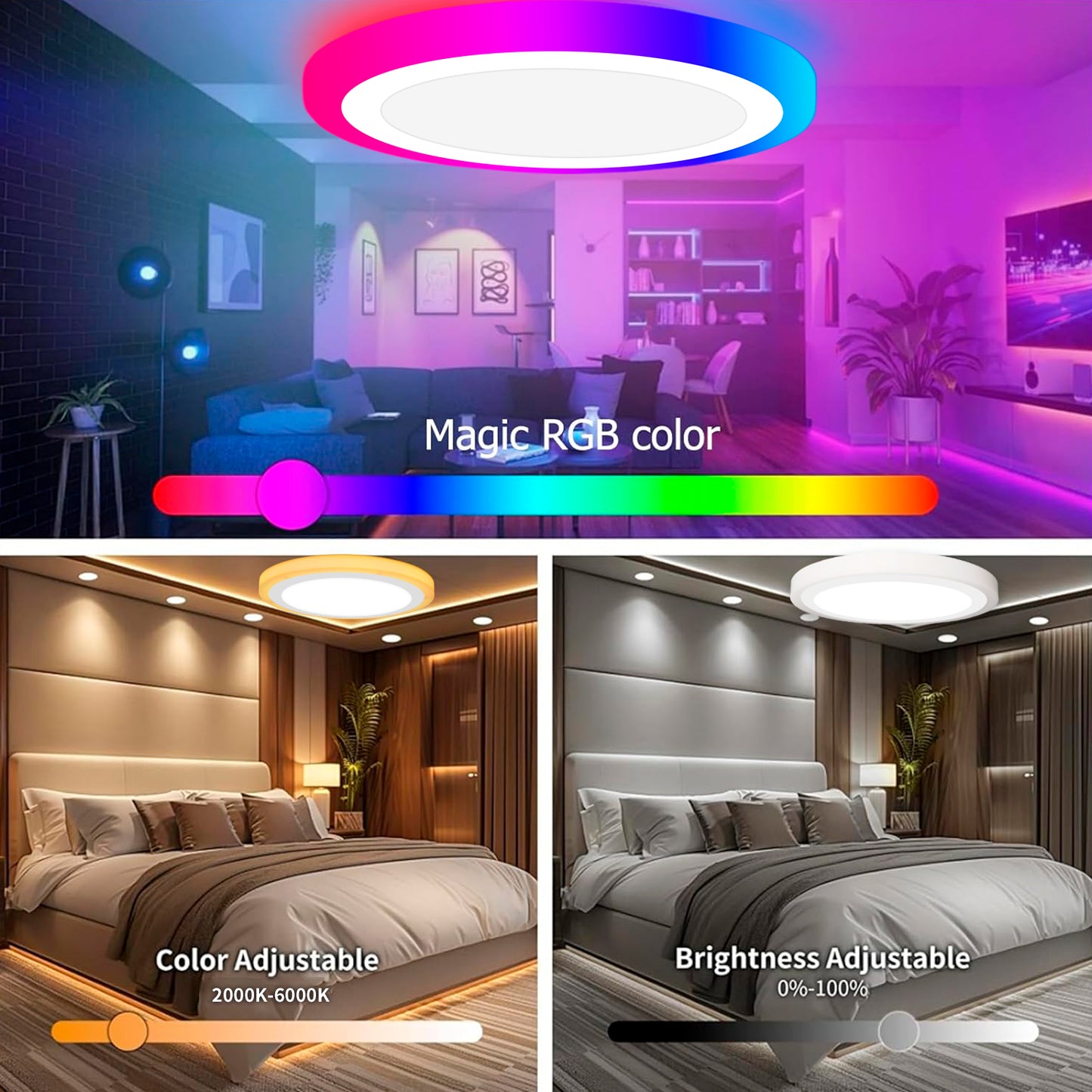 ITSPhil Google/Alexa Ceiling Light