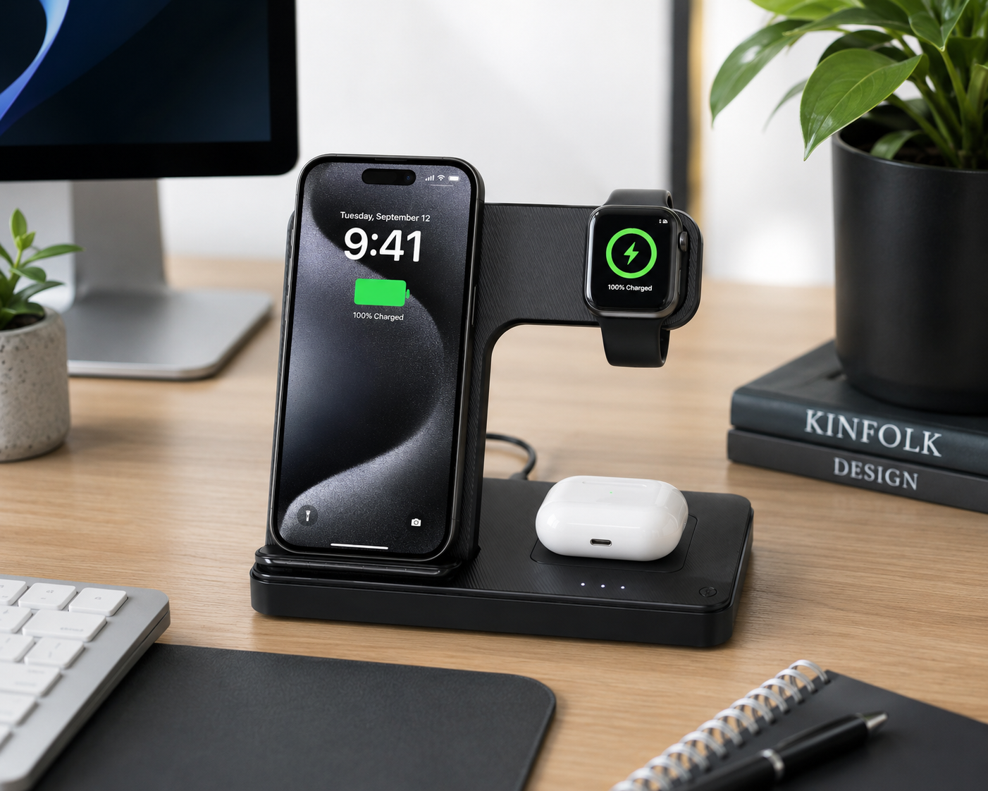 ITSPhil 3 in 1 Wireless Charger